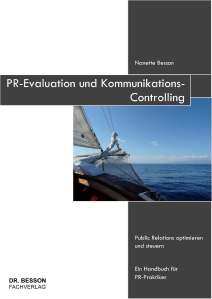 Cover: PR-Evaluation und Kommunikations-Controlling (Besson 2012)